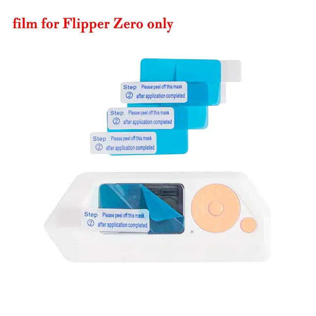 Protector de pantalla para consola de juegos Flipper Zero, cubierta de pantalla para Flipper Zero, accesorios de juego electrónico, regalos para niños y niñas, E6F0 6