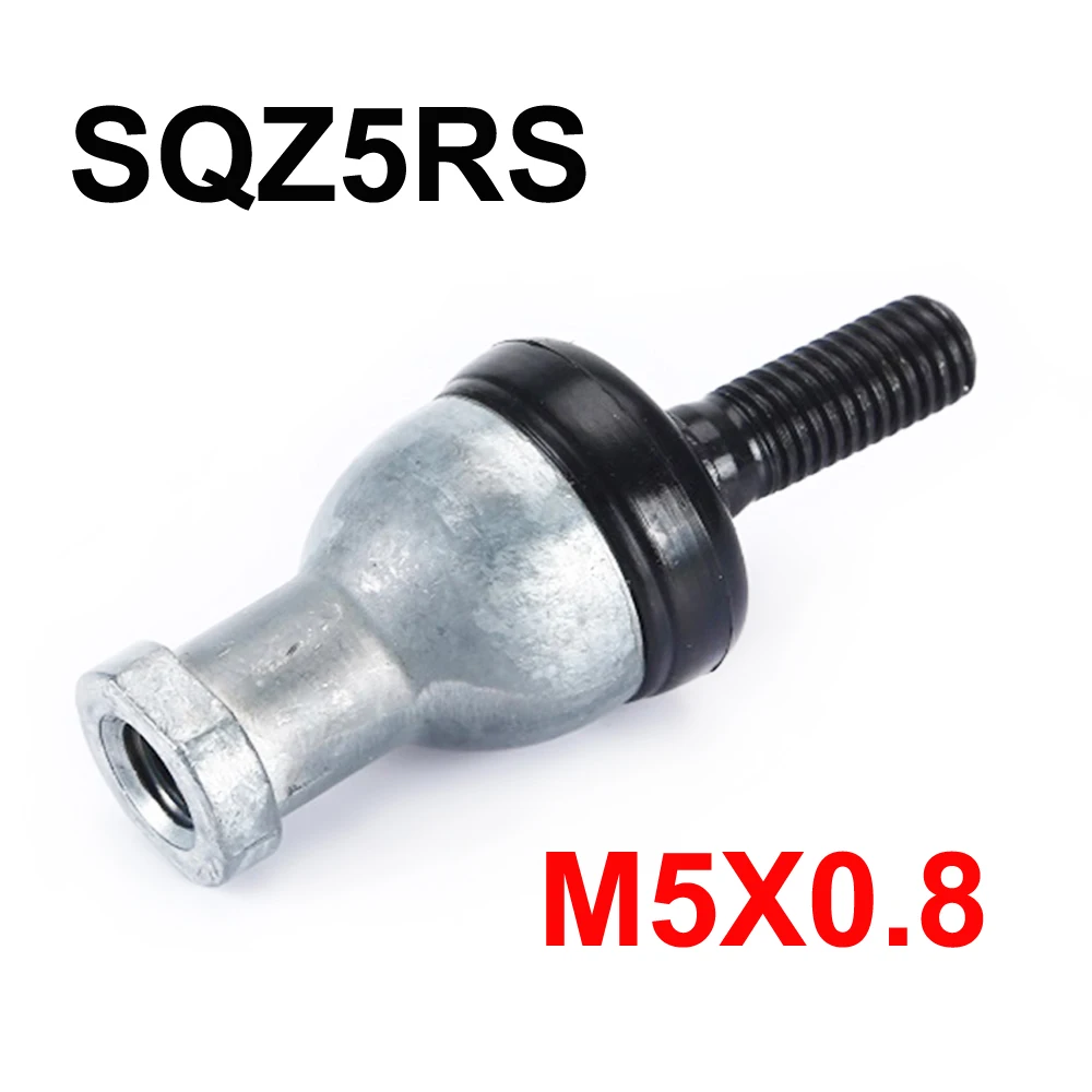 1PC 5MM SQZ5RS M5X0.8 Spherical Plain Bearing Rod Ends With Ball Stud