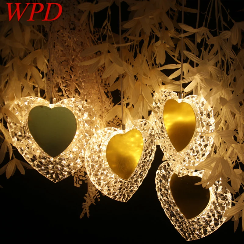

WPD Modern Wedding Pendant Lamp Festival Lights Atmosphere LED Light For Party Stage Background Decorationnd