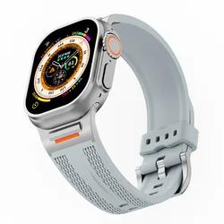 Men's Silicone Sports Strap - Ultra 3 49mm (FogH)