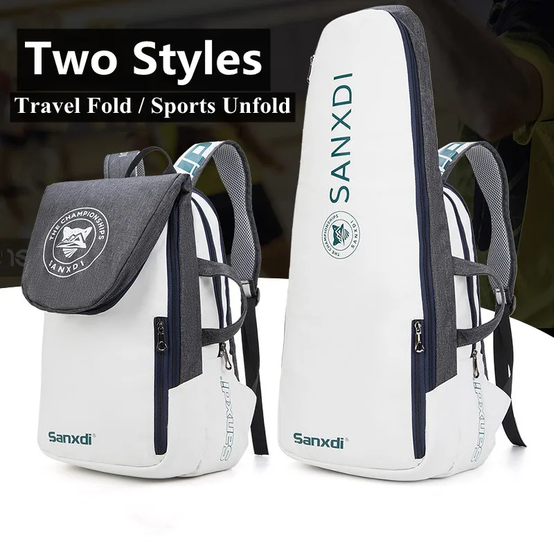 Sac De Transport Pour Raquette De Tennis – Étui Rigide En Polyester 43cm