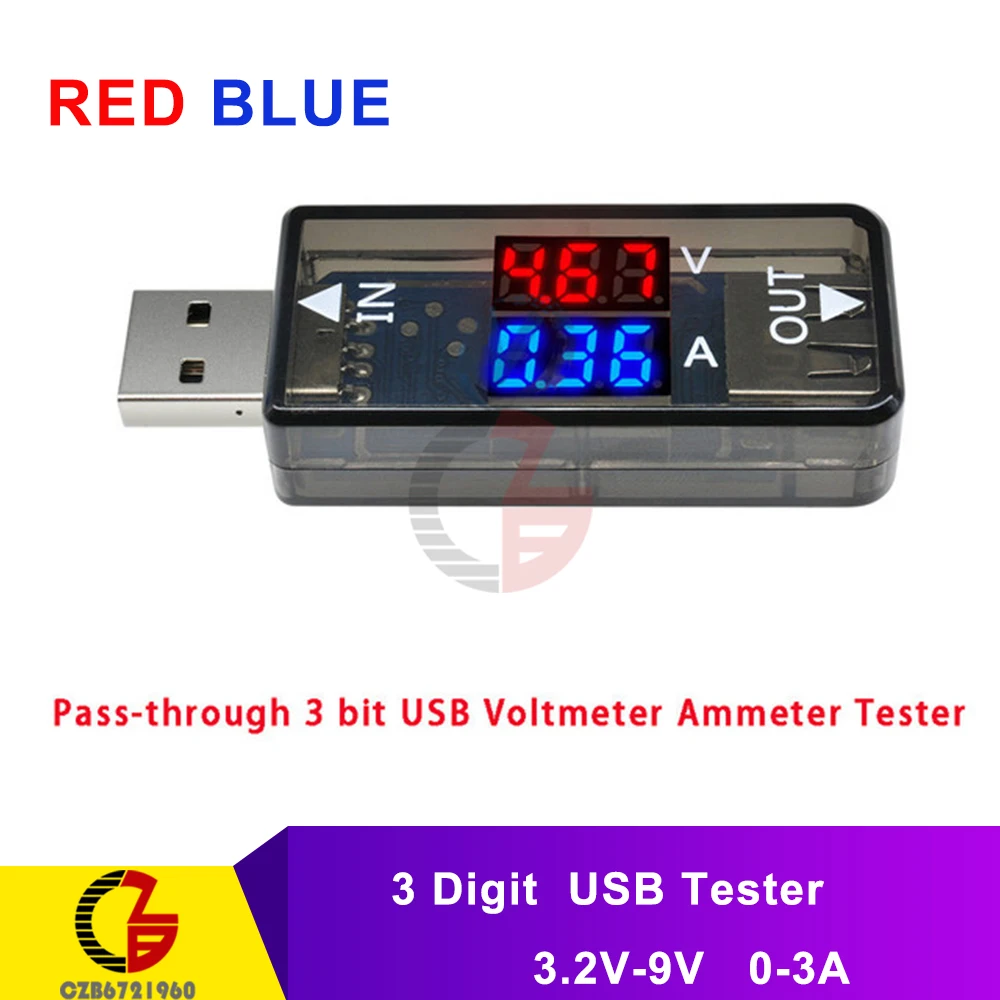 UD24 Testeur USB Type-C 2.4 Pouces VoltmèTre NuméRique AmpèRemèTre