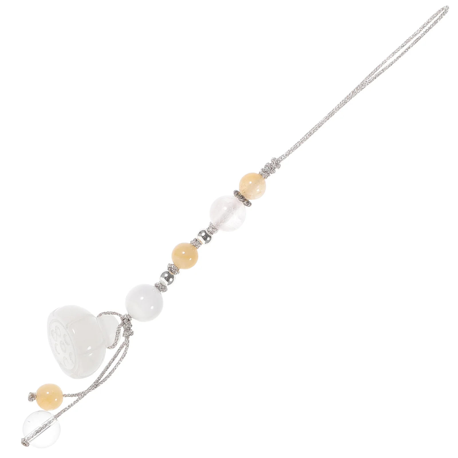 

Charms Strap, Heart Hook Charm, Multi- Hanging Pendant, Key Hanging Pendants Delicate for Car Fan Clothing Decor ( White )