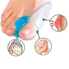 Silicone Toe Separator Finger Feet Care Protector Gel Toe Orthopedic Bunion Hallux Valgus Corrector Pedicure Spacer 6