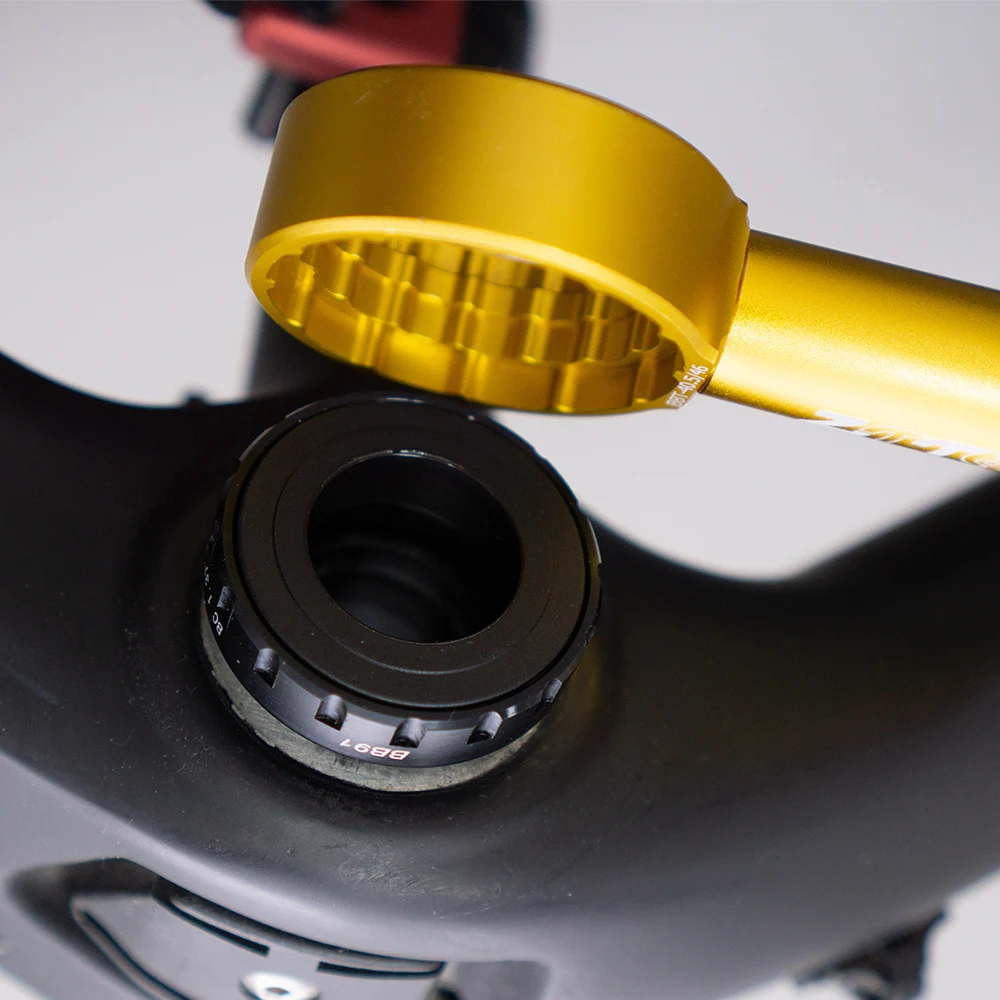 Bicycle Bottom Bracket Tool ZTTO Bicycle Road Bike Bottom Bracket Wrench for BB51 BB52 BB91 BSA 68 73 BBR60 MT800 DUB Bottom Brackets