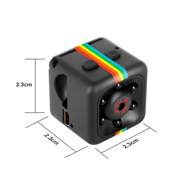 SQ11 Mini Wireless Camera HD 1080P Night Vision Camcorder Wide Angle Action  DVR Micro Camera Sport DV Video Small Body Cameras 6