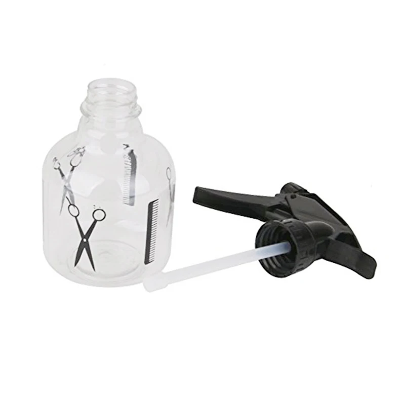 250ML Hairdressing Spray Bottle Salon Barber Hair Tools Water Sprayer Transparent Make-up Style Portable Plastic Spray Bottles spray bottle