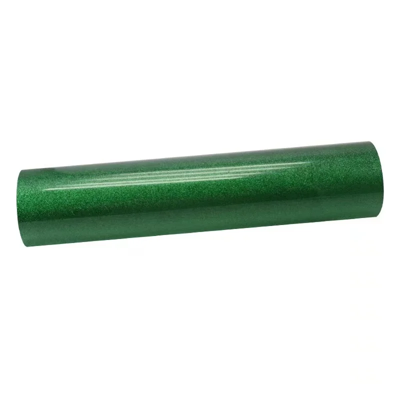 Color Glitter Heat Transfer Vinyl Film - Iron-On HTV for Heat Press and Cutting Plotter