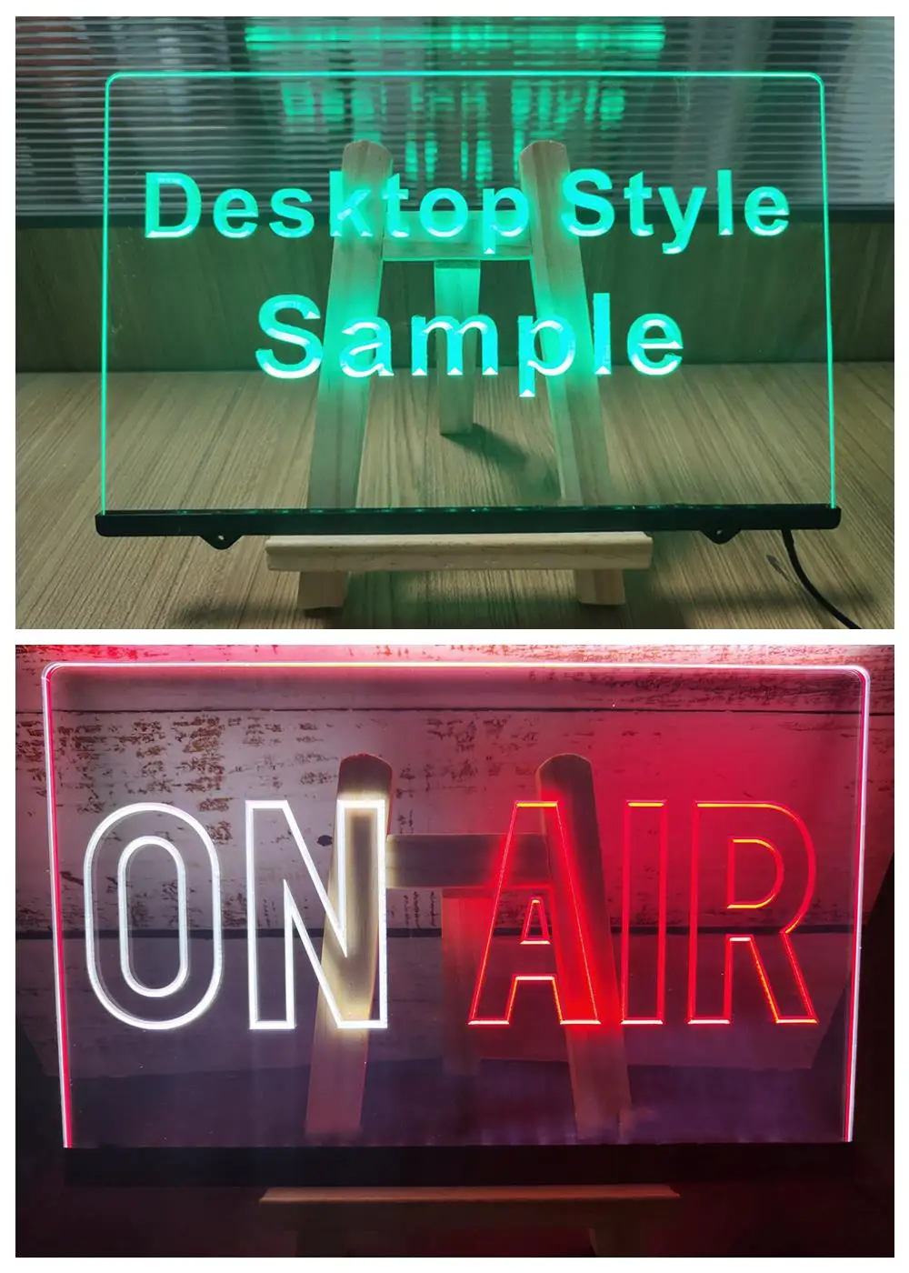Ciglia per sopracciglia LED Neon Sign 2 Display a colori - Image 4