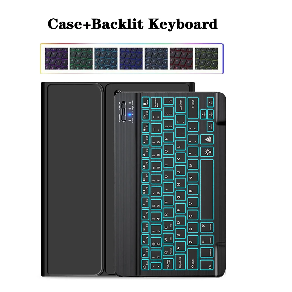 Enhanced Wireless Keyboard Case with Pen Holder