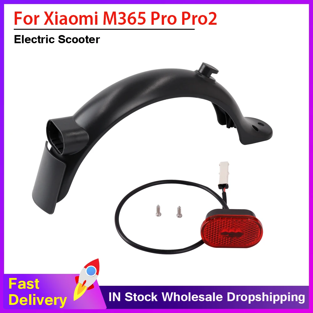 Nuovo Parafango Posteriore Parafango Aggiornato Per Xiaomi M365 Pro M187 Pro 2 1S Scooter Elettrico Fanale Posteriore Parti Ala