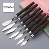 1/3/5/7Pcs Oil Painting Knife Stainless Steel Art Painting Drawing Stationery Tools Artist Spatula art supplies sketch 4