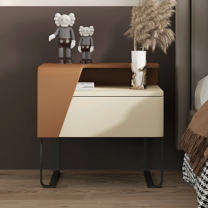 Organizer Coffee Nightstands Nordic Living Room Corner Dressers Bedside Table Storage Organizer Meuble De Rangement Furniture