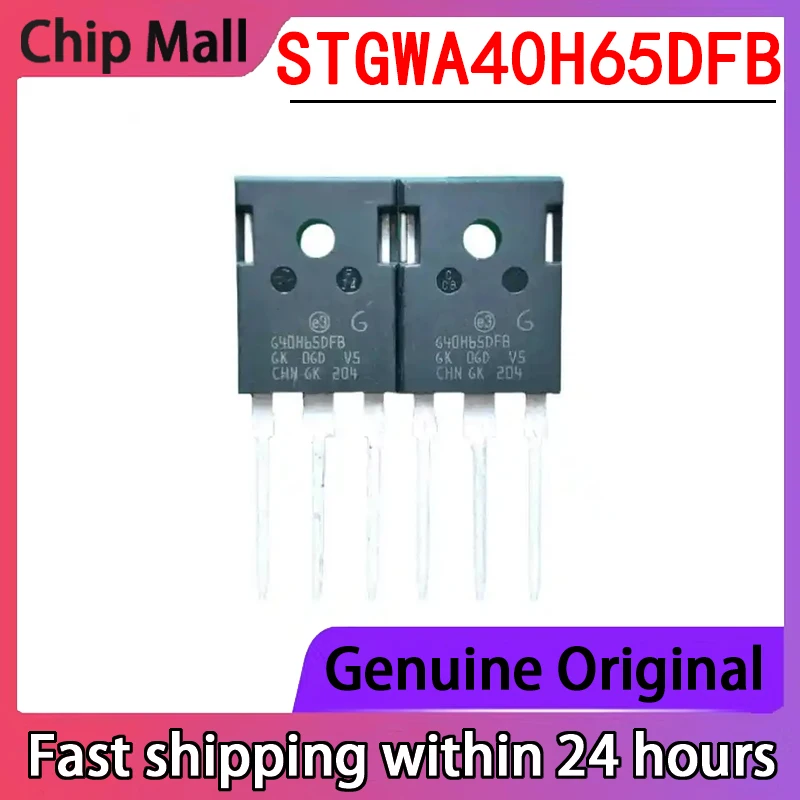 

1PCS Brand New Original STGWA40H65DFB TO-247 IGBT Tube/module Genuine