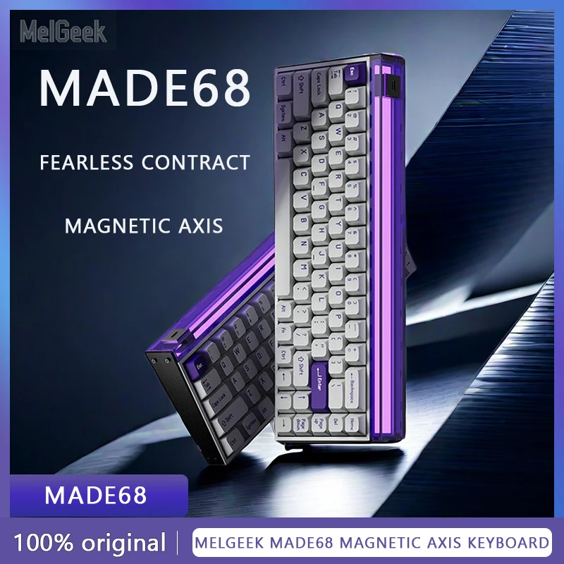 磁気軸キーボードMelGeek-Made68,カスタマイズ,メカニカル