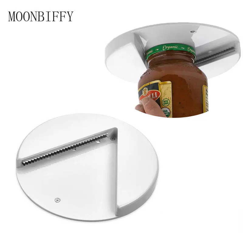 Manual Kitchen Tool Kitchen Gadgets Easy Grip Jar Opener Under Counter Can  Opener Stainless Steel Simple Lid Openers Box Opener - AliExpress