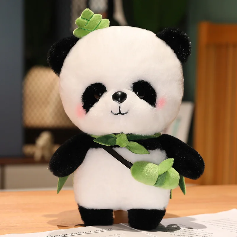 Boneca de pelúcia Kawaii Panda - Bonecas de panda fofinhos macios |  Brinquedos de pelúcia Aconchegante Panda, Kawaii Home Ornamento Prateleira  Interna