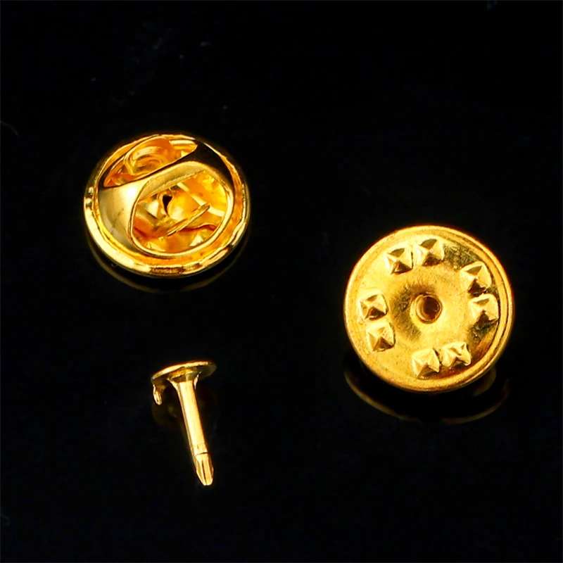 Distintivi Di Spilla Con Chiusura Posteriore10 Pz/Lotto 15 20 25 30 35 Mm Spilla In