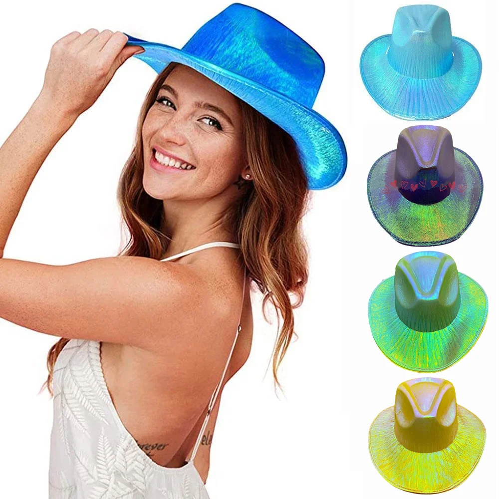 Cowboy Hats Party Classic Roll Up Beach Hat With Feather Hat Band Cowgirl  Hat Cow Boy Hat Clothing Accessories For Men Women - AliExpress