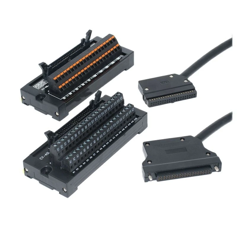 Q/L/R Delta Inovance 40 Pin I/O Signal Terminal PLC Terminal Block