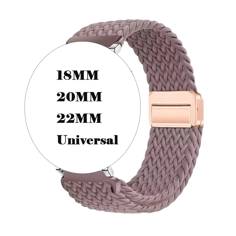 Nylon Magnetic Breathable Loop Watchband Strap