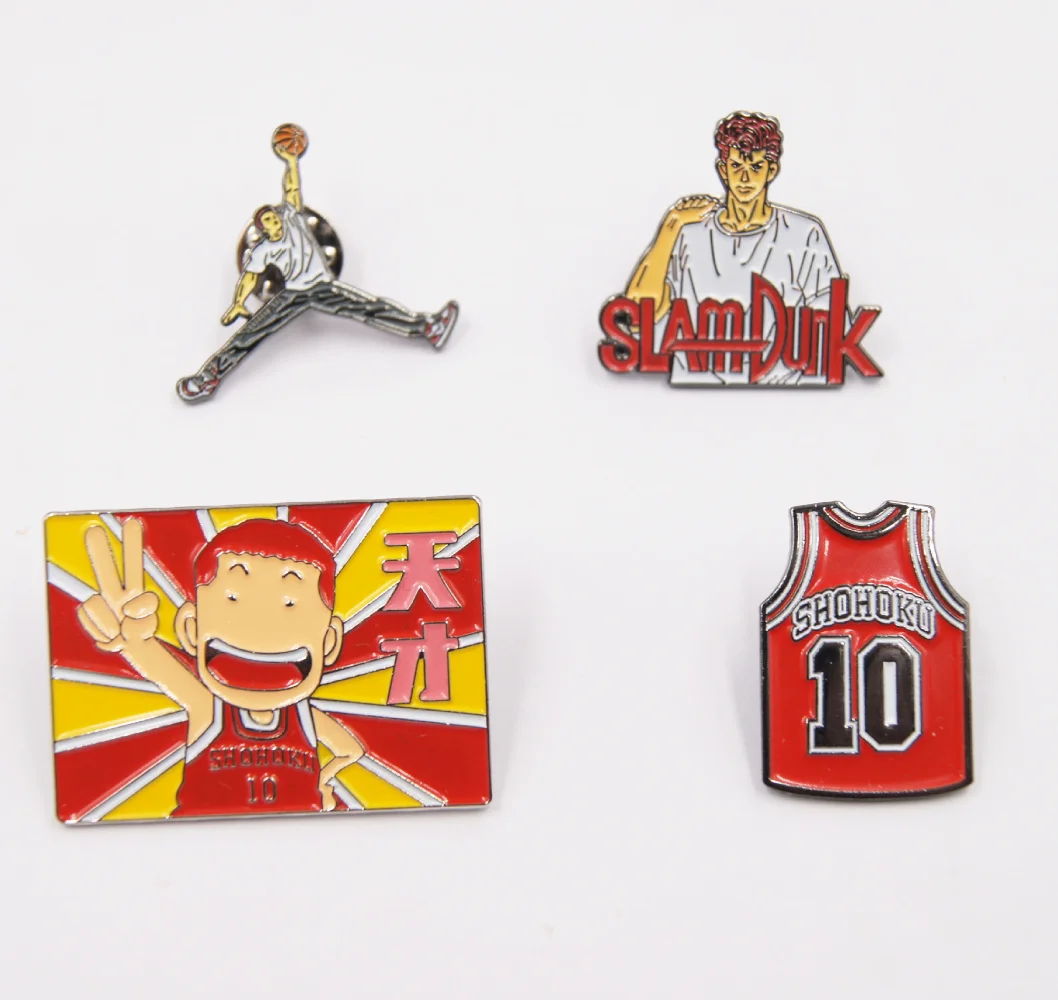 Pins Backpack Bag Coat, Pin Badge Basketball, Nba Basketball Pins