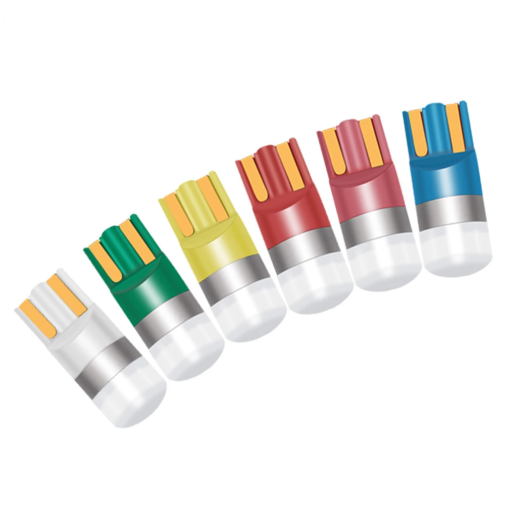 

2PCS T10 Led Bulbs 555 194 168 W5W Bayonet Bulb Auto Dome Reading Car Light Sidemarker Sidelight Parking Highlight Width Lamp