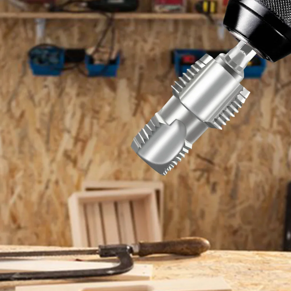 4/6 Points PPR Pipe Threader Tapered Pipe Thread Tap Water Pipe Thread Opener for 1/2inch 3/4inch Pipes Inner Threading Making