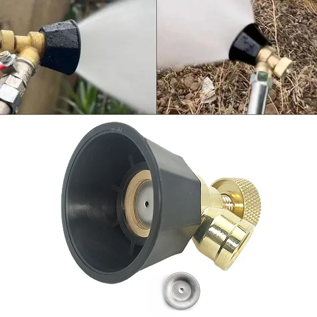 Sárgaréz Fúvóka Mezőgazdasági Porlasztás Állítható Ciklon Ötvözet Permetező Sprinkler Fej Gyümölcs Zöldséghez