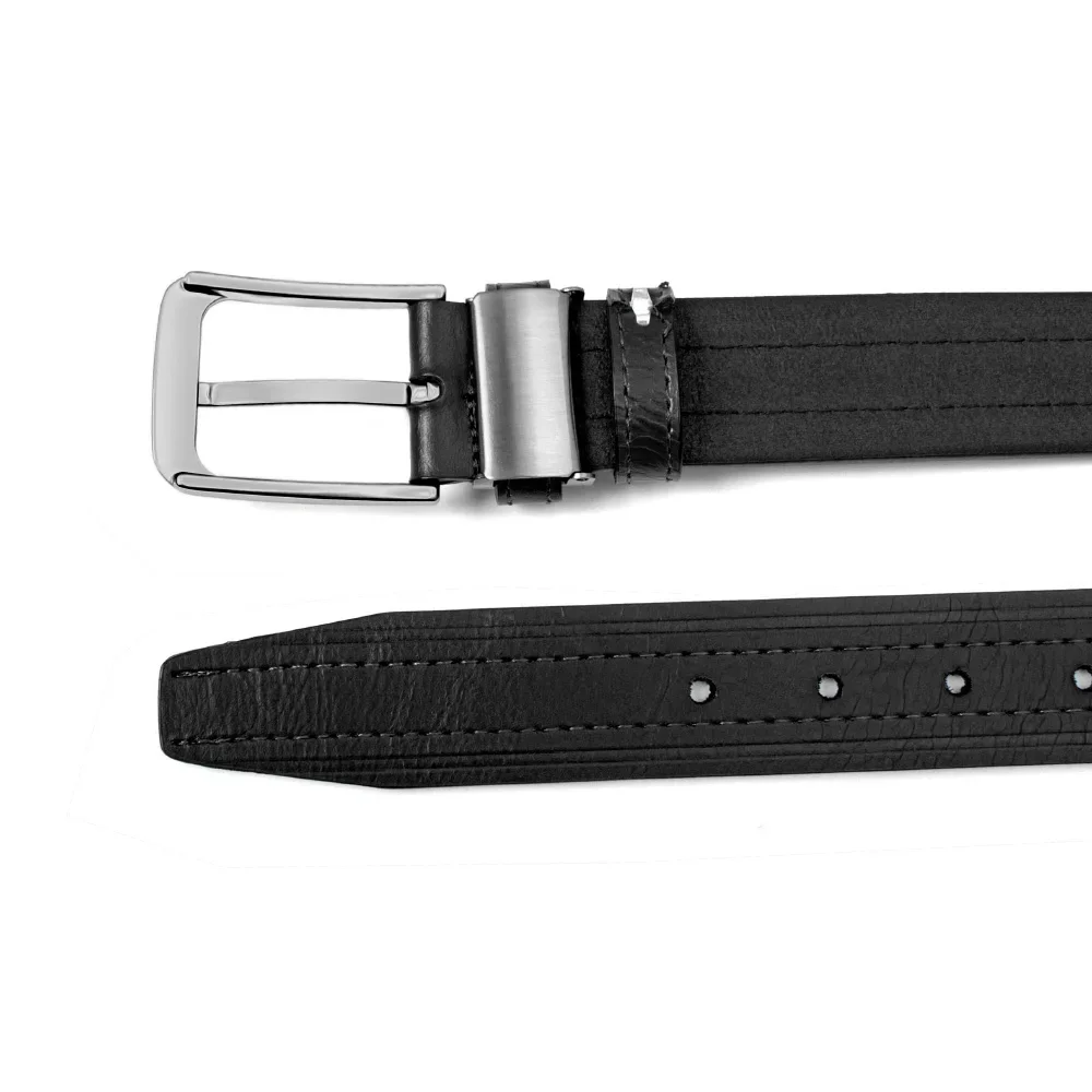 Herren Leder Mode klassischen Gürtel Metall Nadel schnalle lässig Rindsleder Herren Vintage Jeans Gürtel Geschenke Gürtel für Frauen – Detail 17