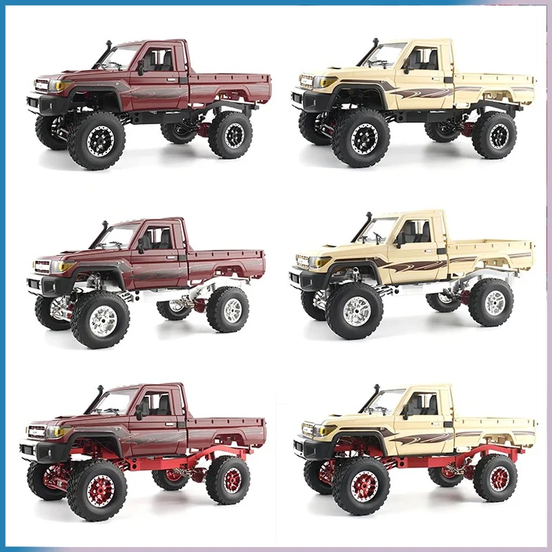 1:12 Rc Car Metal Upgrading Model Mn82 Retro Full-scale Simulation LC79 2.4g 4WD 280 Motor Remote Control RC Truck Model Car Toy 6