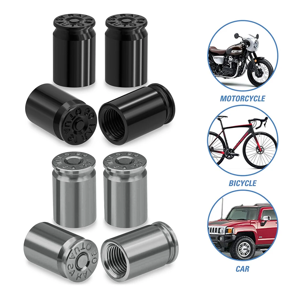 Universal Leak-Proof Tire Valve Stem Caps - Set of 4 для Vehicles