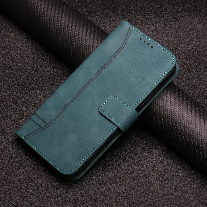 Luxury Flip Leather Book Case for Smartphones - Premium Edition