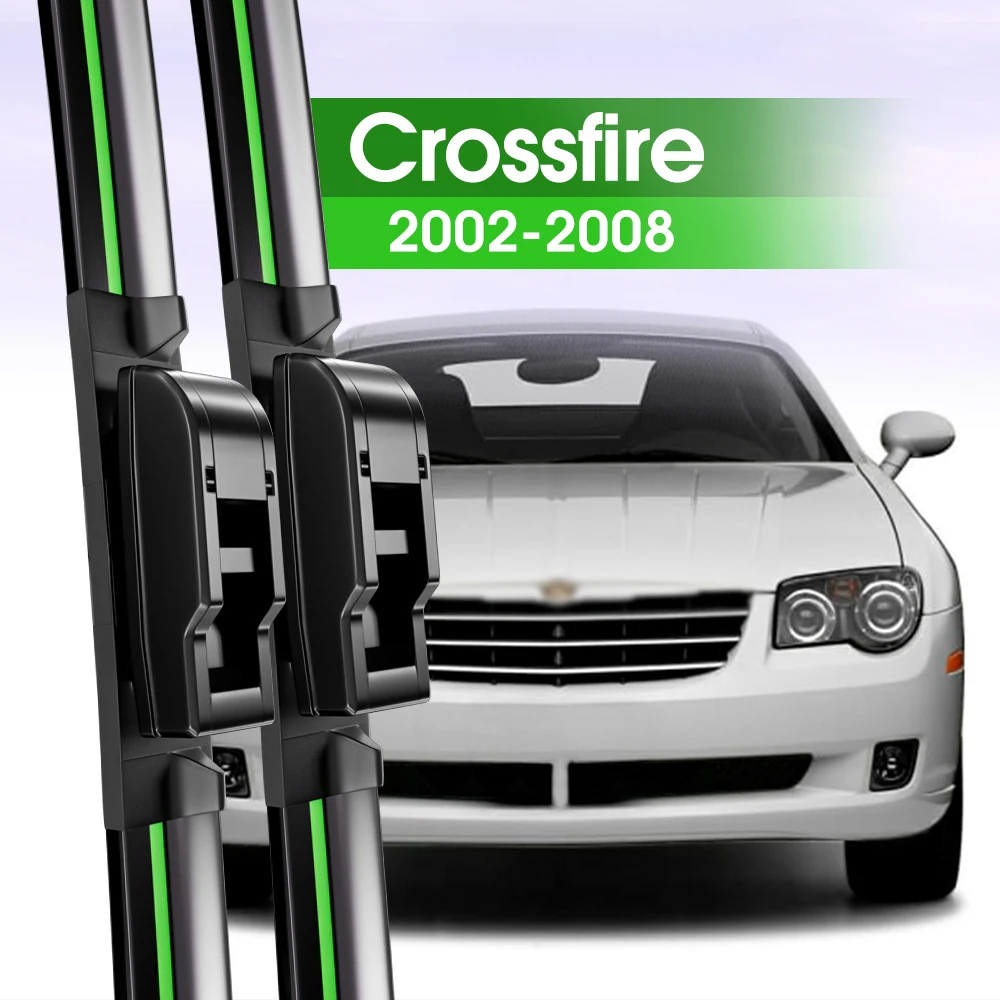 2pcs Front Windshield Wiper Blades For Chrysler Crossfire 20022008