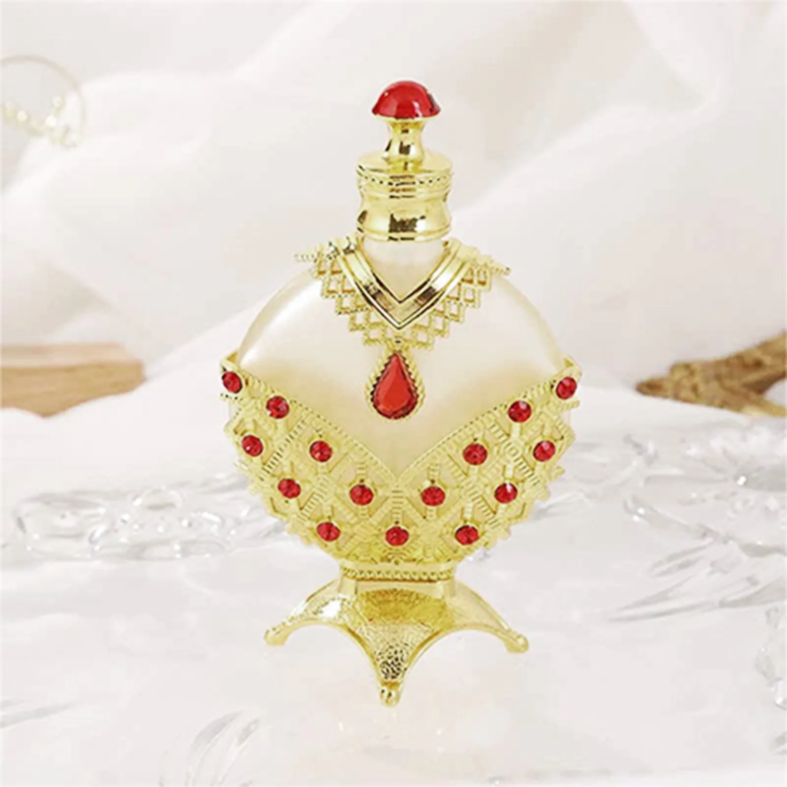 Bling 12ml Perfume Dispenser DIY Rhinestone Travel Glass Spray