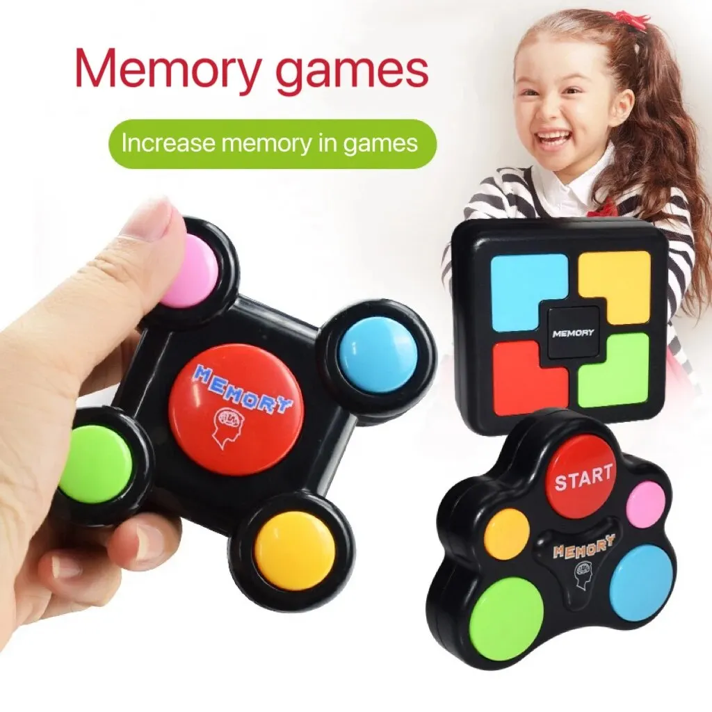 Memory Training Toy 1 Pcs Memory Training Game Machine Development Brainstorming Creative Toys Interactive Clearance Button Toys