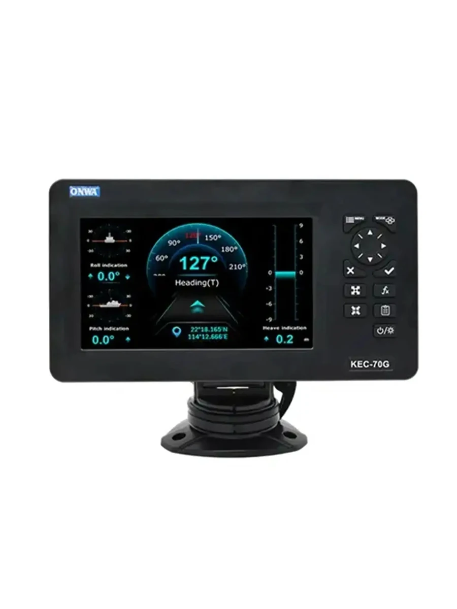 ONWA KEC-70G Electronic Fluxgate compass with GPS / Digit compass Satellite KEC-70G GPS with KA-GC9A Antenna