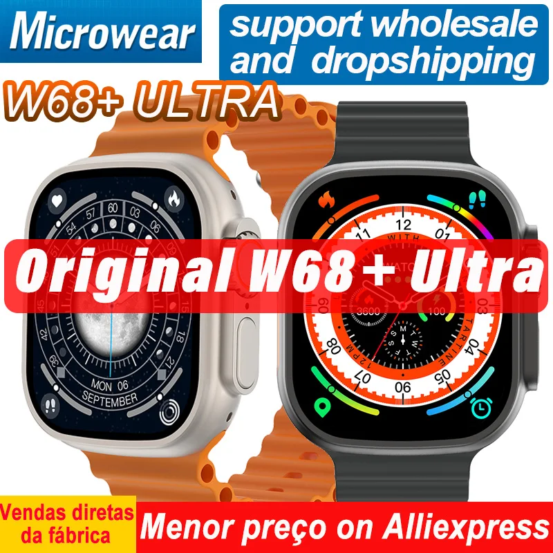microwear w68 ultra smartwatch