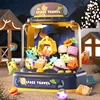 Children Mini Crane Machine Battery Automatic Coin Operated Game Claw Machines with Music Kids Birthday Gift Toys Dolls Machine 2