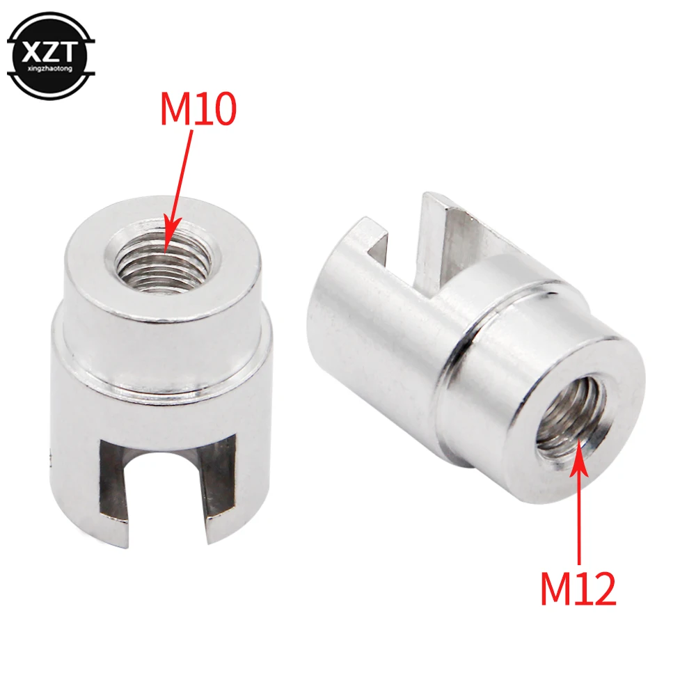 M10 Set Car Aluminum Alloy Dent Repair Puller Head Adapter Screw Tips for Slide Hammer and Pulling Tab M10/M12 and Glue Tabs