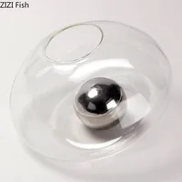 Creative Sphericity Bracket Glass Vase Hydroponics Floral Vases Desk Decoration Artificial Flowers Decorative Flower Arrangement 2