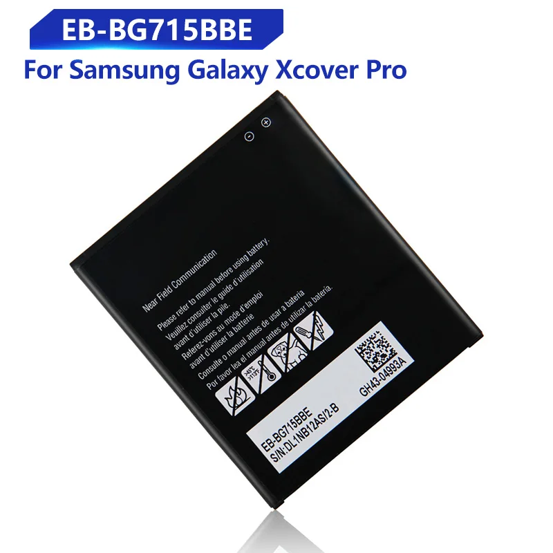 

Сменный аккумулятор для Samsung Galaxy Xcover Pro Xcover6 Pro EB-BG715BBE EB-BG736BBE, аккумуляторная батарея для телефона 4050 мАч