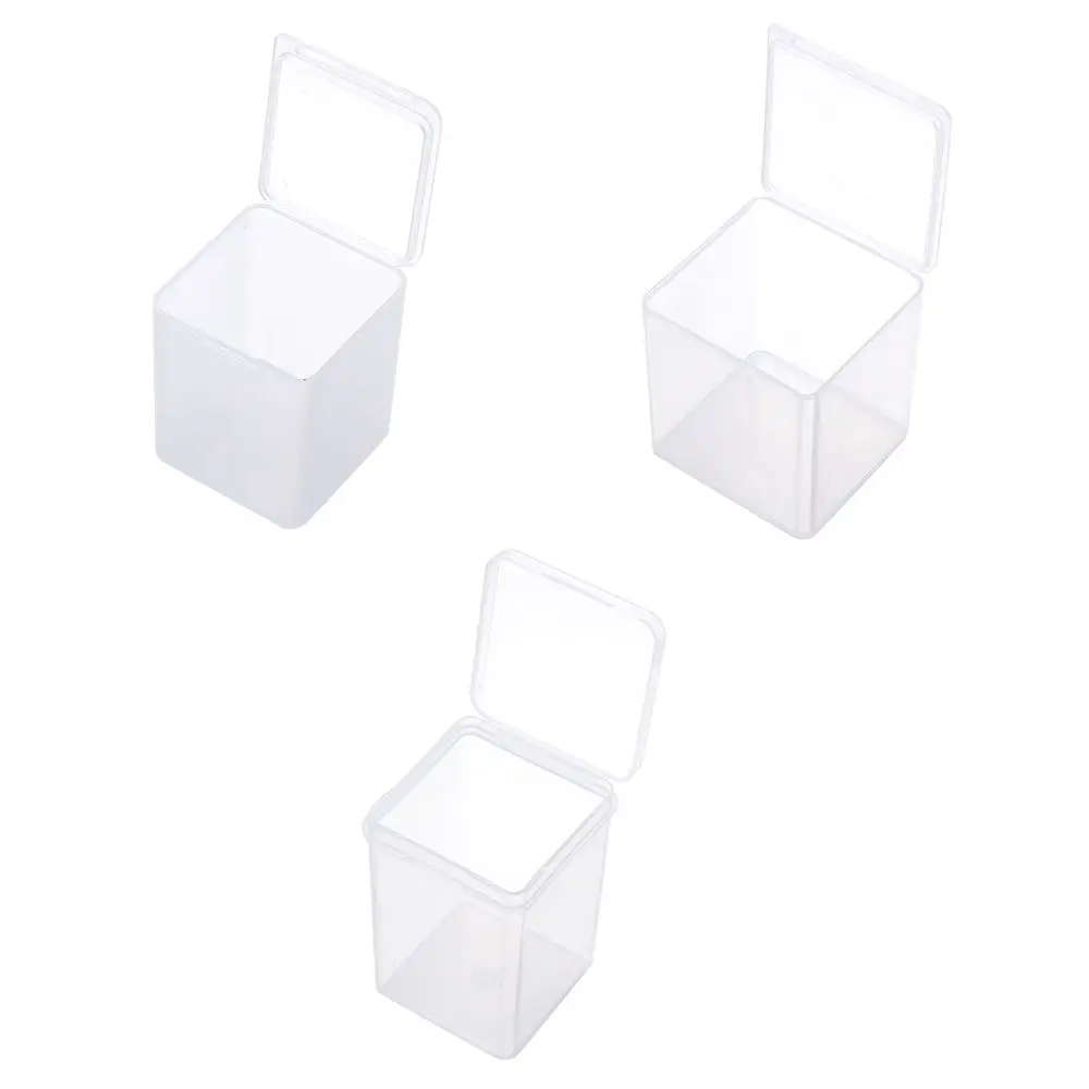 Transparent Plastic Storage Box for Jewelry Nail Art Beads