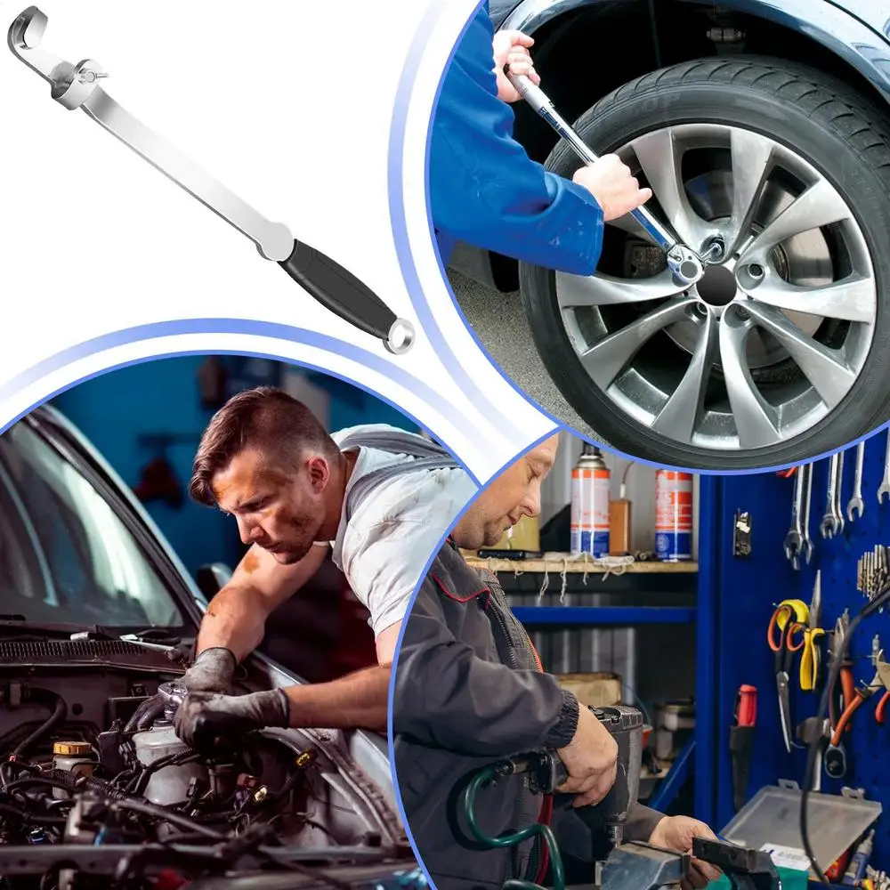 Extension Wrench Auto Repair Torque Amplifier Wrench Extender Tool Bar To Amplify Torque For Mechanics Garage Tradesman