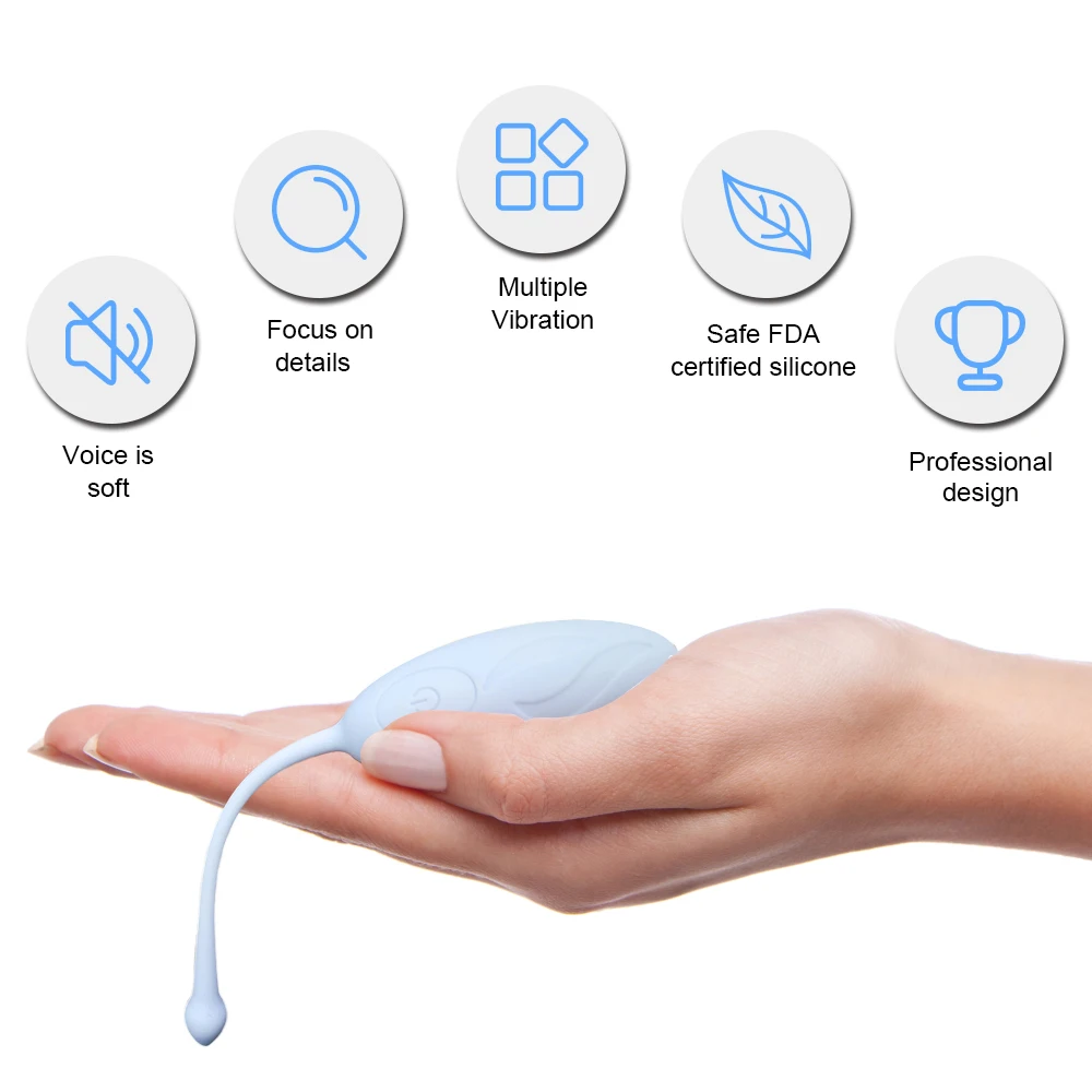 Xbonp Wireless Vibrator Vibrating Egg G-Spot Stimulator Vagina Ball Clitoral Stimulator Masturbator Adult Couple Female Sex Toy