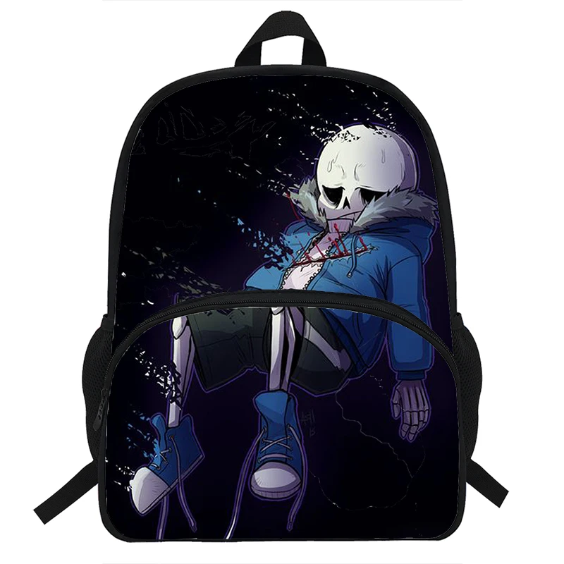 Game U-Undertale Sans Kid Backpacks Boy Girl Student Birthday Gift Child School Bag Large Capacity Camping Durable Rucksack 3