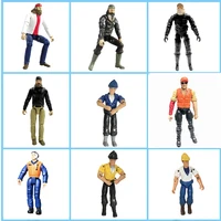 100MM Worker Soldier Courier Model 3.94 Inch Detachable Turnable Cab Doll for 1/146 RC Excavator Cab 1/18 Trailer Cab Model Toys 1
