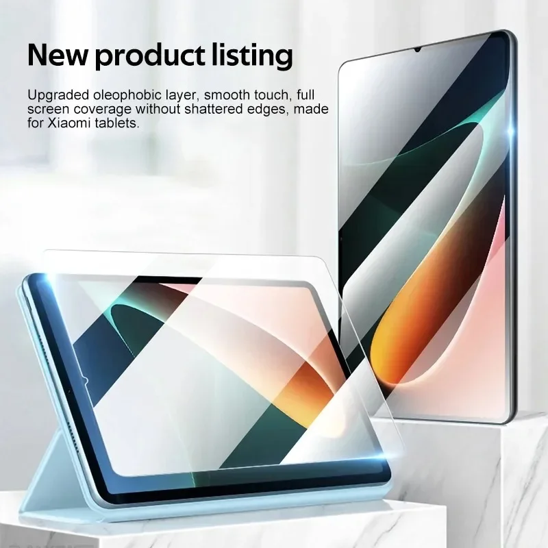 TBTIC 9H Tempered Glass for Xiaomi Pad 5 5Pro Screen Protector Mi Pad 6 6Pro Protective Film