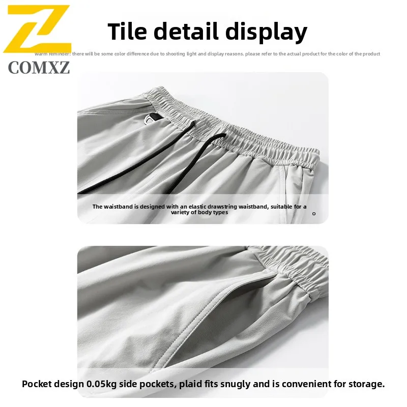 EIAO Quick-Dry Sport Pants Spring Summer Waterproof American Style Softshell Outdoor Camping Fishing Windproof Casual Trousers