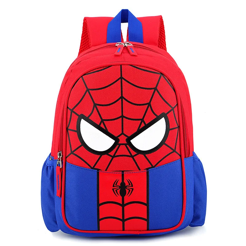 

Disney Spiderman Children Backpack Superhero Printed Backpack Kids Air Cushion Harness Waterproof School Bags Movie Peripheral